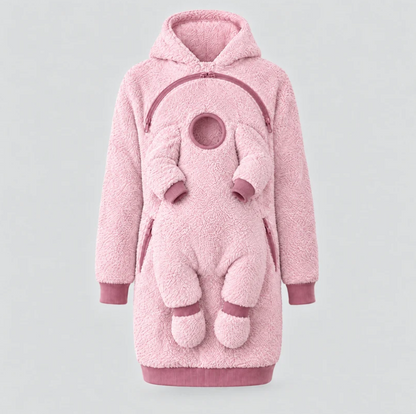 NÄHLI Hoodie mit Babyeinsatz