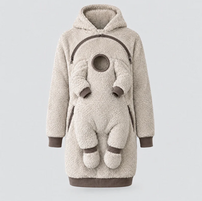 NÄHLI Hoodie mit Babyeinsatz