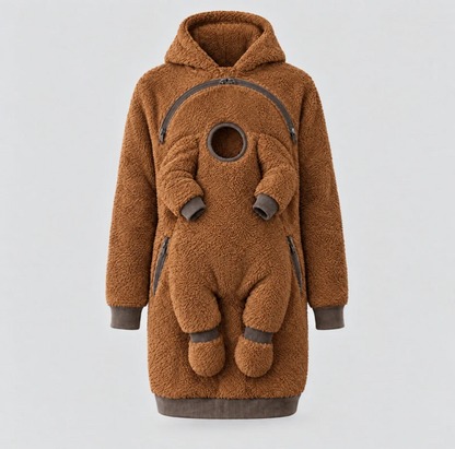NÄHLI Hoodie mit Babyeinsatz