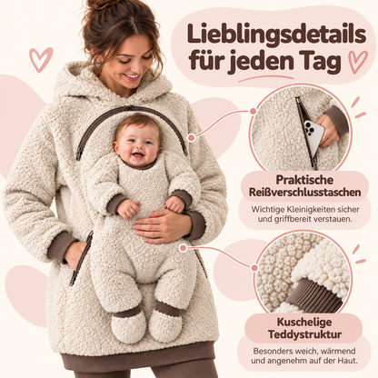 NÄHLI Hoodie mit Babyeinsatz